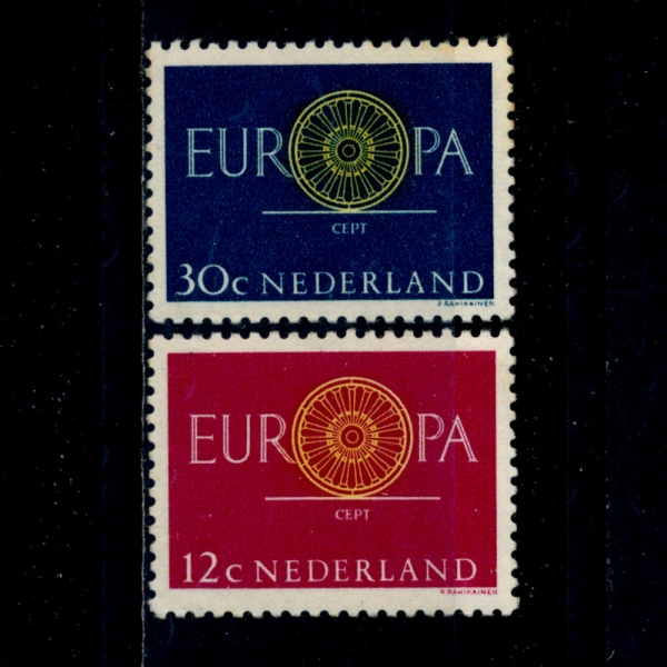 NETHERLANDS(״)-#385~6(2)-EUROPA()-1960.9.19