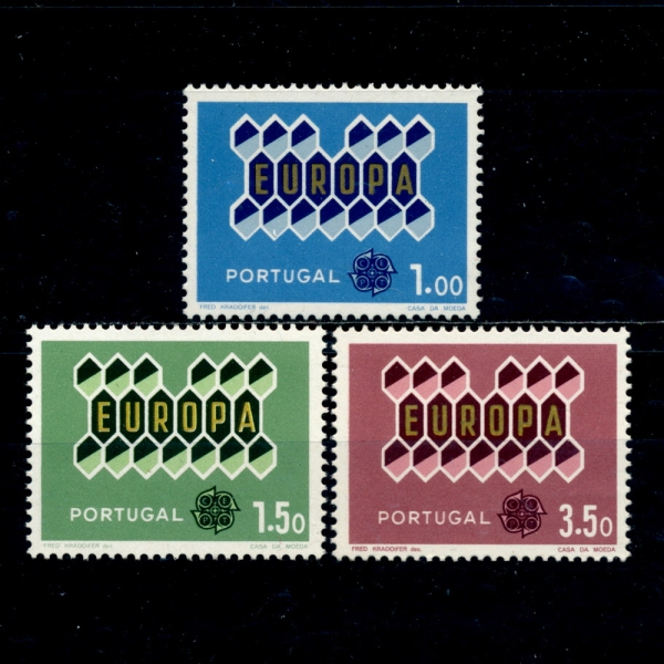 PORTUGAL()-#895~7(3)-EUROPA()-1962.9.17