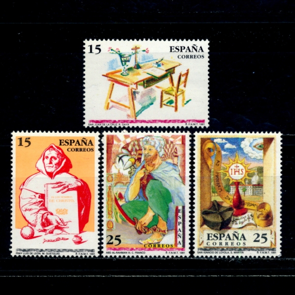 SPAIN()-#2650~3(4)-ANNIVERSARIES()-1991.6.6