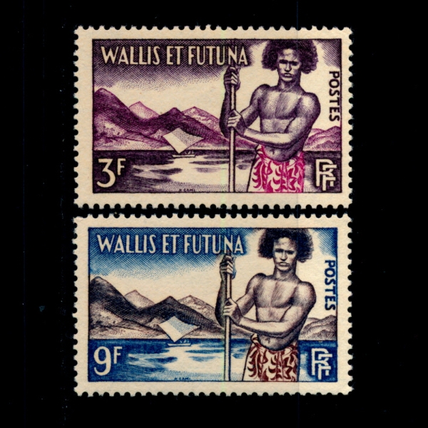 WALLIS AND FUTUNA ISLANDS(и Ǫ )-#150~1(6)-WALLIS ISLANDER( Ǫ   ֹ)-1957.6.11