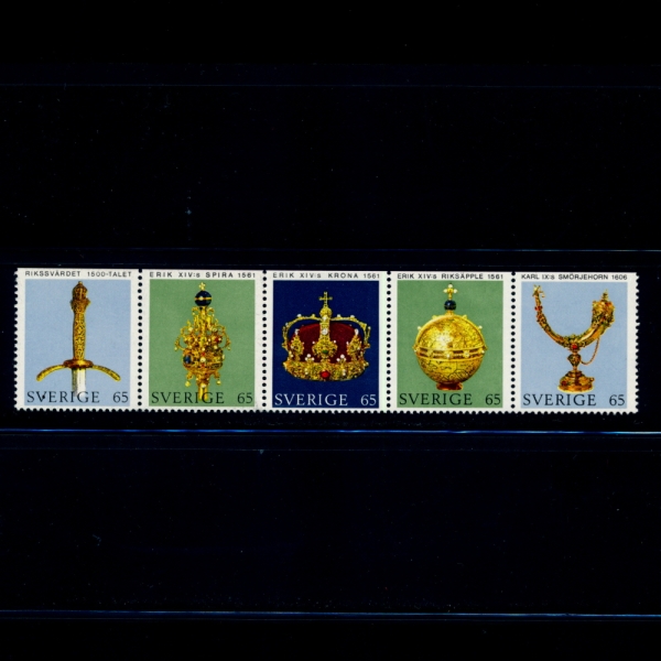 SWEDEN()-#899~903(5)-SWEDISH CROWN REGALIA( հ  )-1971.10.20