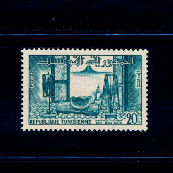 TUNISIA(Ƣ)-#350-20m-OPEN WINDOW( â)-1959