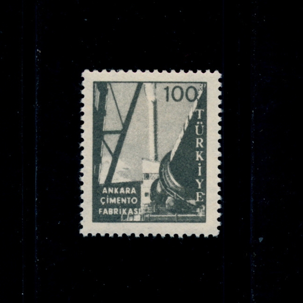 TURKEY(Ű)-#1455-100k-CEMENT FACTORY, ANKARA( ī øƮ)-1960