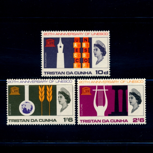 TRISTAN DA CUNHA(Ʈź  )-#101~3(3)-EDUCATION, SCIENCE AND CULTURE(,,ȭ)-1966.12.1