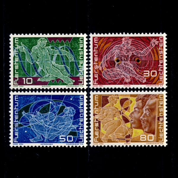 LIECHTENSTEIN(ٽŸ)-#454~7(4)-250TH ANNIV. OF THE DUCHY OF LIECHTENSTEIN(ٽŸ  250ֳ)-1969.8.28