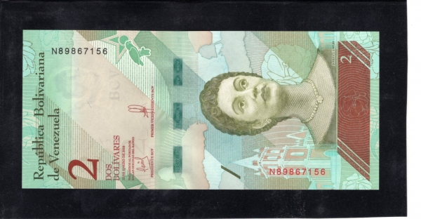 VENEZUELA-׼ȭ-JOSEFA CAMEJO(ȣ)-2 BOLIVARES-2018