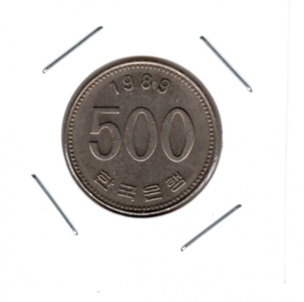ѱ 500 ȭ-/׸-#54.10-1989 -ѱ -1989