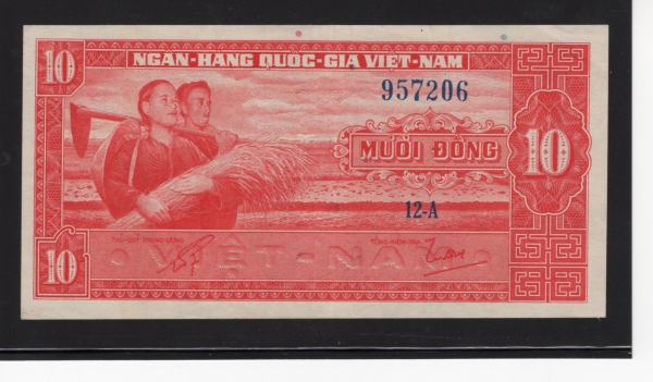 SOUTH VIET NAM(남베트남)-#5-10 DONG-NO.957206-1962년