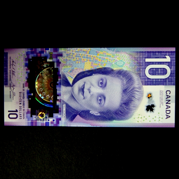 CANADA-ĳ-POLYMER PLASTIC PAPER-10 DOLLARS-2018