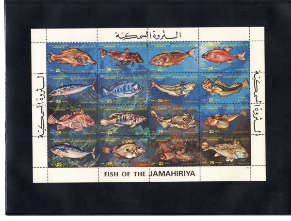 LIBYA()-SHEET-#1107a~p(16)-FISH()-1983.5.15