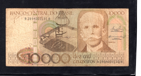 BRAZIL--P203-10,000 CRUZADOS-1984