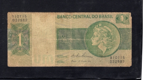 BRAZIL--P191Ab-1 CRUZADO-1975