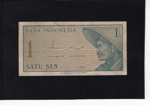 INDONESIA-ε׽þ-#90-1 SEN-PEASANT()-1964