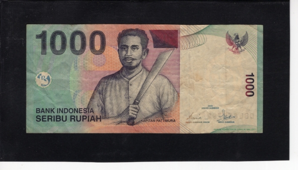 INDONESIA-ε׽þ-#141-1,000 RUPIAH-KAPITAN PATTIMURA(丶 )-2000