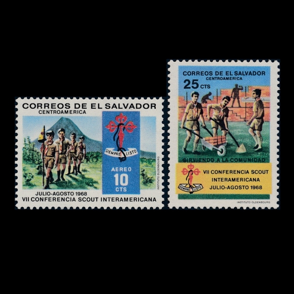 SALVADOR, EL(ٵ)-#788, C249(2)-7TH INTER-AMERICAN BOY SCOUT CONFERENCE( īƮ)-1968.7.26