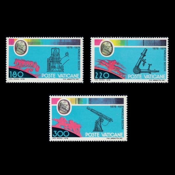 VATICAN CITY(Ƽĭ ñ)-#654~6(3)-FATHER ANGELO SECCHI( ġ)-1979.6.25