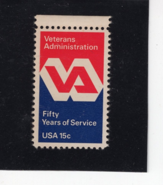 UNITED STATES(̱)-#1825-15c-VETERANS ADMINISTRATION EMBLEM(ⱺ)-1980.7.21