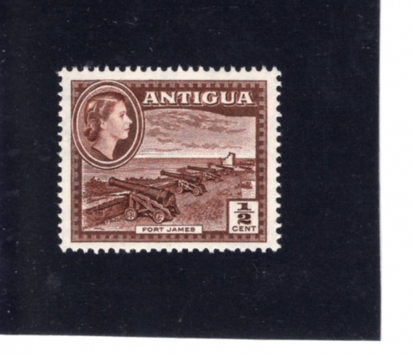 ANTIGUA(Ƽ)-#107-1/2c-FORT JAMES(Ʈ ӽ)-1956   ǰ ̻-MNH.OG Դϴ. 