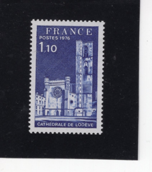 FRANCE()-#1470-1.10f-LODEVE CATHEDRAL(ε 뼺)-1976.11.13