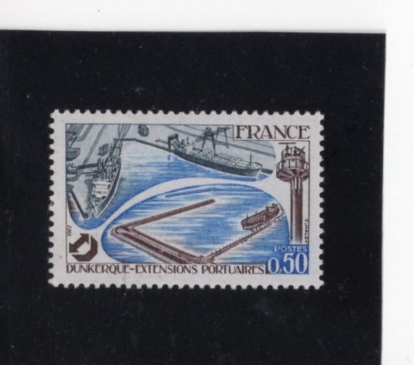 FRANCE()-#1516-50c-DUNKIRK HARBOR(ɸũ ױ)-1977.2.12