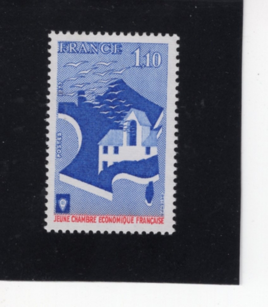 FRANCE()-#1551-1.10fr-STYLIZED MAP OF FRANCE(ȭ  )-1977.6.18