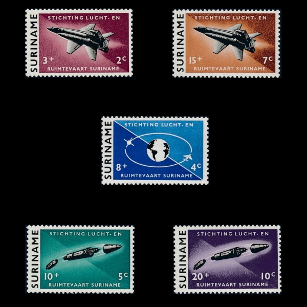 SURINAM()-#B99~103(5)-X-15 AND AGENA B RANGER ROCKET(X-15,  B  )-1964.4.15