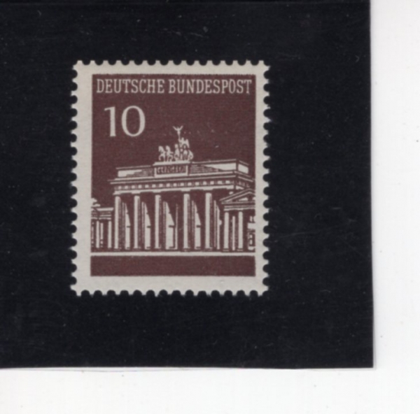 GERMANY()-#952-10pf-BRANDENBURG GATE(θũ )-1966