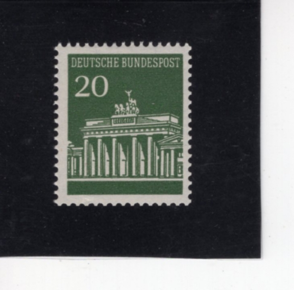 GERMANY()-#953-20pf-BRANDENBURG GATE(θũ )-1966