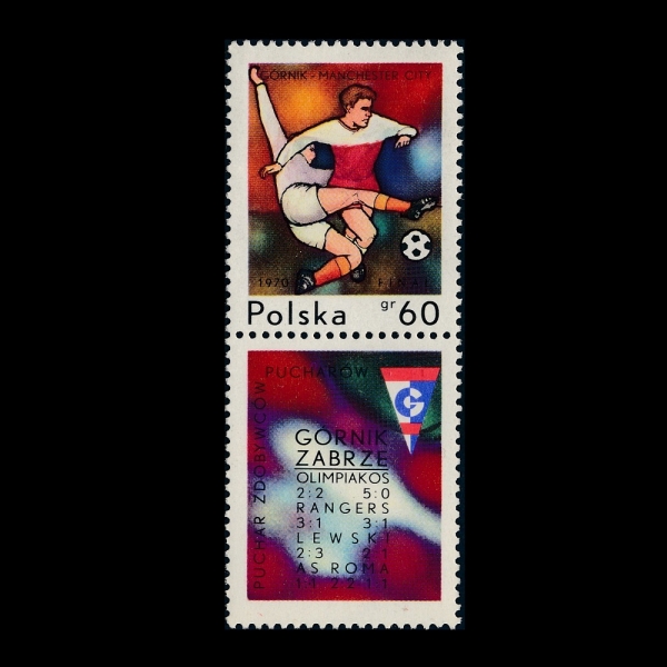 POLAND()-#1740-60g-1970 EUROPEAN SOCCER CUP CHAMPIONSHIPS(1969-70 Ǿ )-1970.5.30