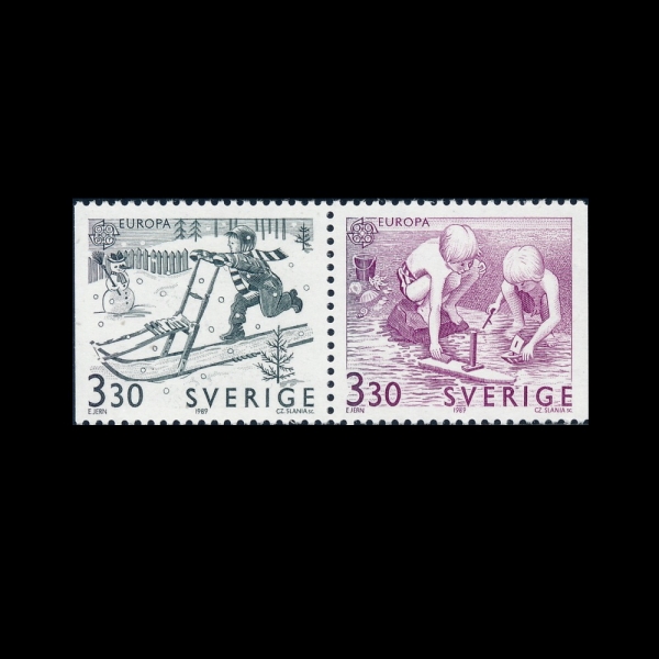 SWEDEN()-PAIR-#1737~8(2)-CHILDREN\