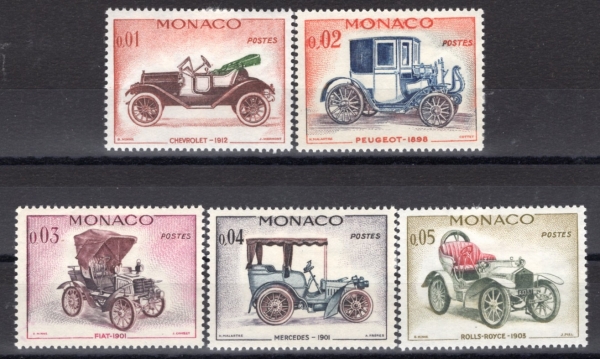 MONACO()-#485~9(5)-AUTOMOBILES(ڵ)-1961.6.13
