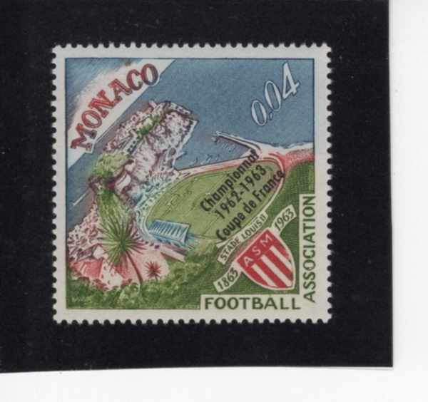 MONACO()-#556-4c-LOUIS II STADIUM(Ÿ  2 ౸)-1963.12.12
