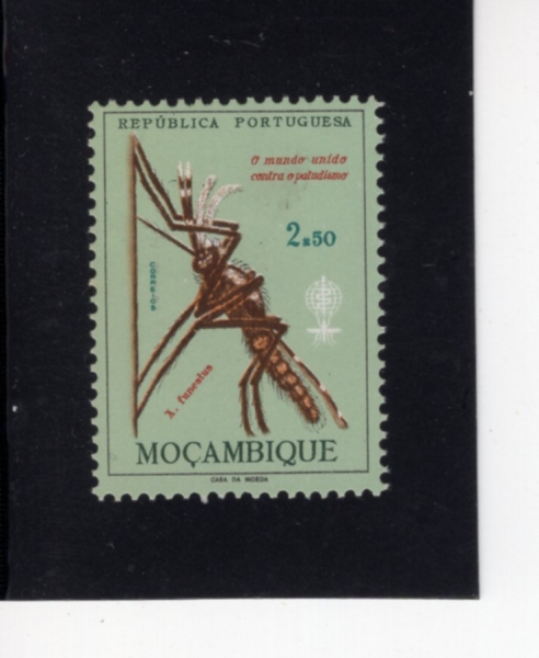 MOZAMBIQUE(ũ)-#430-2.50e-ANTI-MALARIA(󸮾 )-1962.4.5