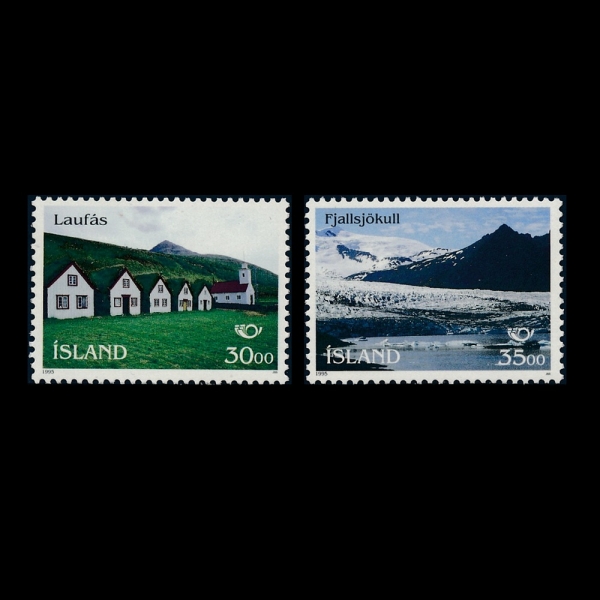 ICELAND(̽)-#799~800(2)-NORDEN 1995(븣 1995)-1995.5.5