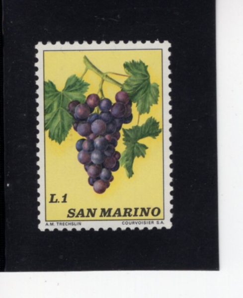 SAN MARINO(긶)-#804-1 I-GRAPES()-1973.7.11