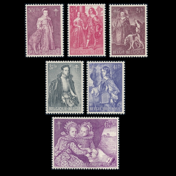 BELGIUM(⿡)-#B767~71(6)-PAINTERS AND ANTI-TUBERCULOSIS(̼, װ)-1964.12.5