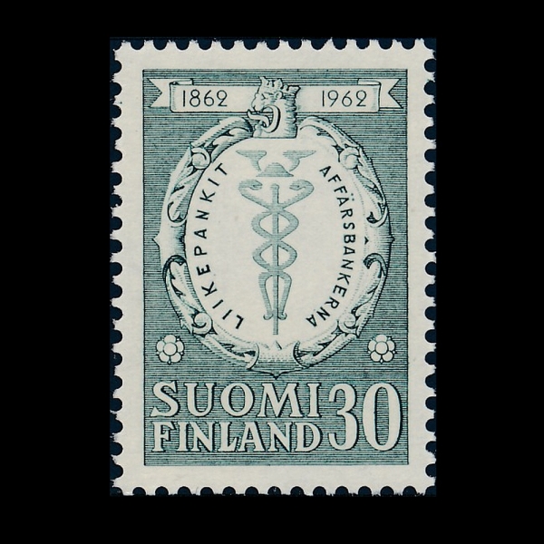 FINLAND(ɶ)-#394-30m-STAFF OF MERCURY(īɿ콺)-1962.5.21