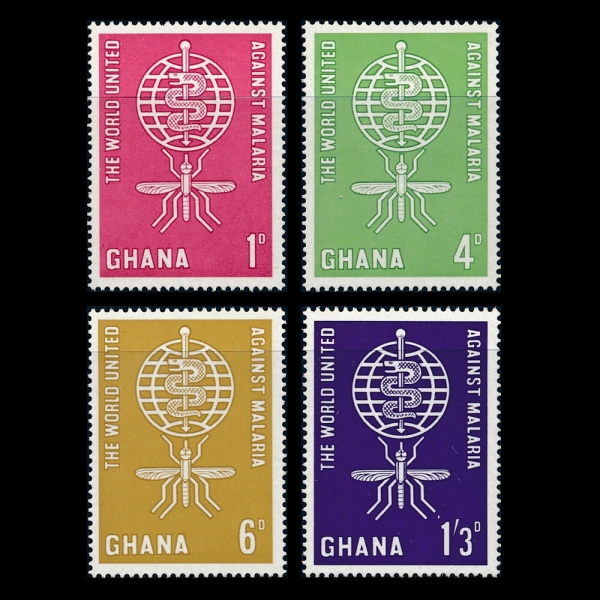 GHANA()-#128~31(4)-MALARIA ERADICATION(󸮾 )-1962.12.1