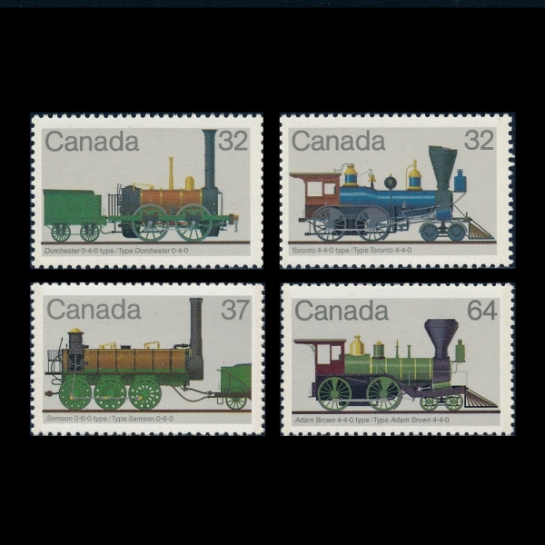 CANADA(ĳ)-#999~1002(4)-LOCOMOTIVES( )-1983.10.3