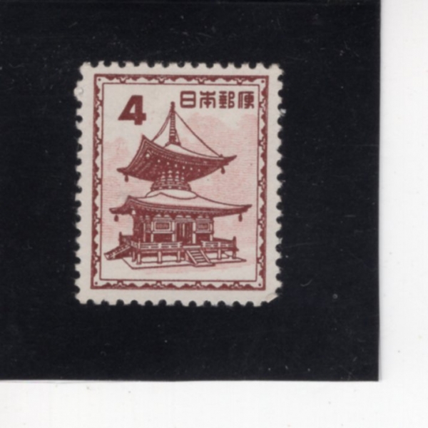 JAPAN(Ϻ)-#559-80s-ISHIYAMA-DERA PAGODA(̽þ߸)-1952