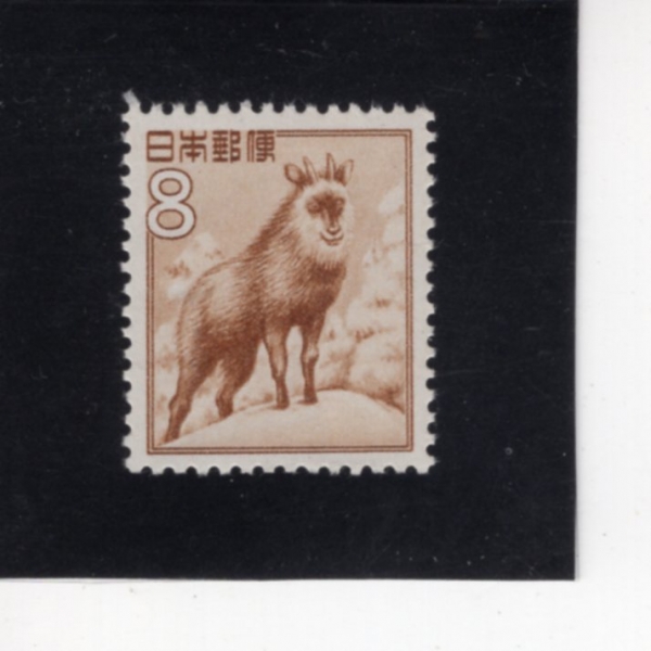 JAPAN(Ϻ)-#560-8y-JAPANESE SEROW(Ϻ)-1952