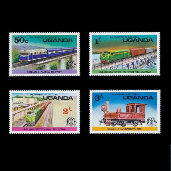 TANZANIA(źڴϾ)-#155~8(4)-TANZANIA RAILWAY(ö)-1976.10.4