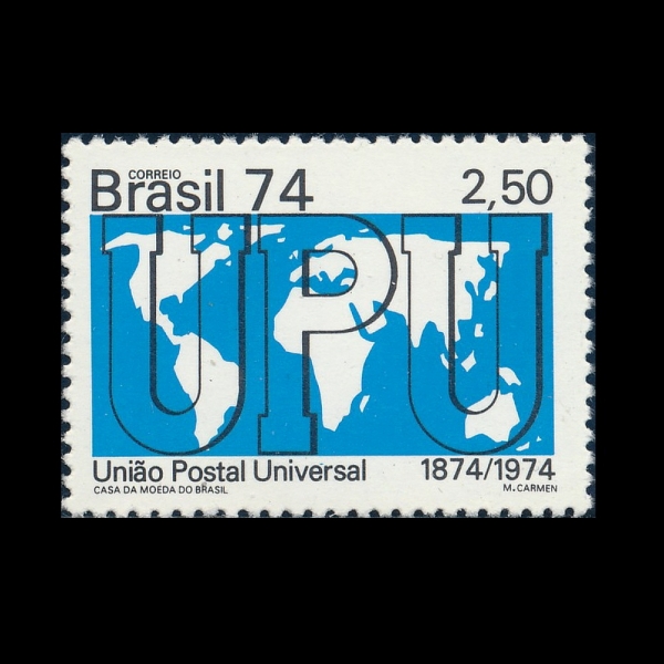 BRAZIL()-#1361-2.50cr-CENT. OF UPU(Ϲ  )-1974.10.9
