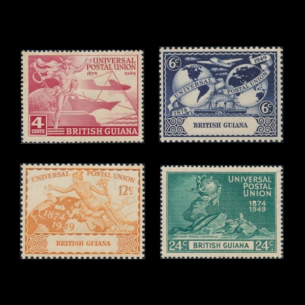 BRITISH GUIANA( Ƴ)-#246~9(4)-UPU(Ϲ  )-1949.10.10