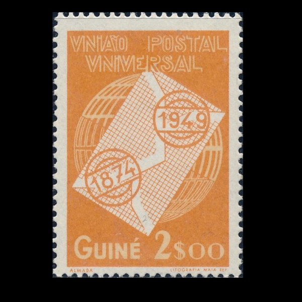 PORTUGUESE GUINEA( )-#272-2e-UPU(Ϲ  )-1949.10
