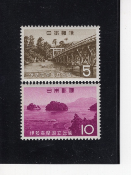 JAPAN(Ϻ)-#808~9(2)-ISE-SHIMA NATIONAL PARK(̼ø )-1964.3.15