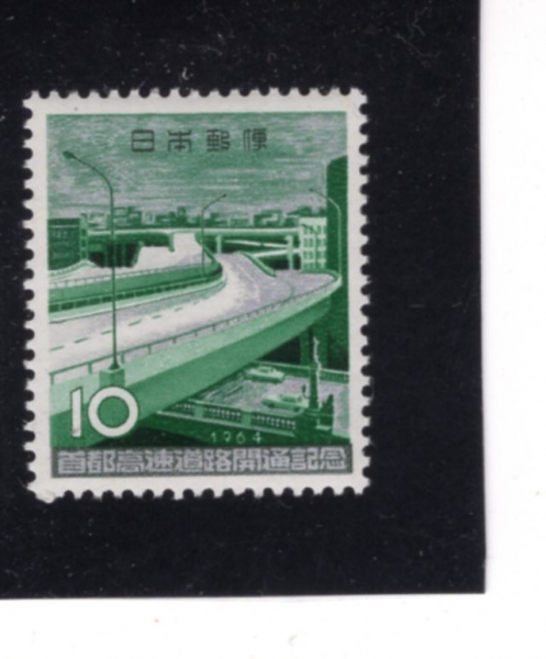 JAPAN(Ϻ)-#819-10y-TOKYO EXPRESSWAY CROSSING NIHONBASHI( ӵ Ⱦ ȥٽ)-1964.8.1
