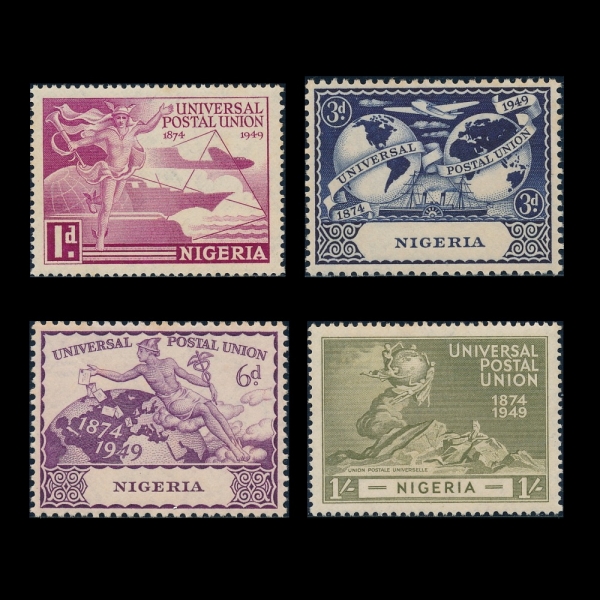 NIGERIA()-#75~8(4)-UPU(Ϲ  )-1949.10.10