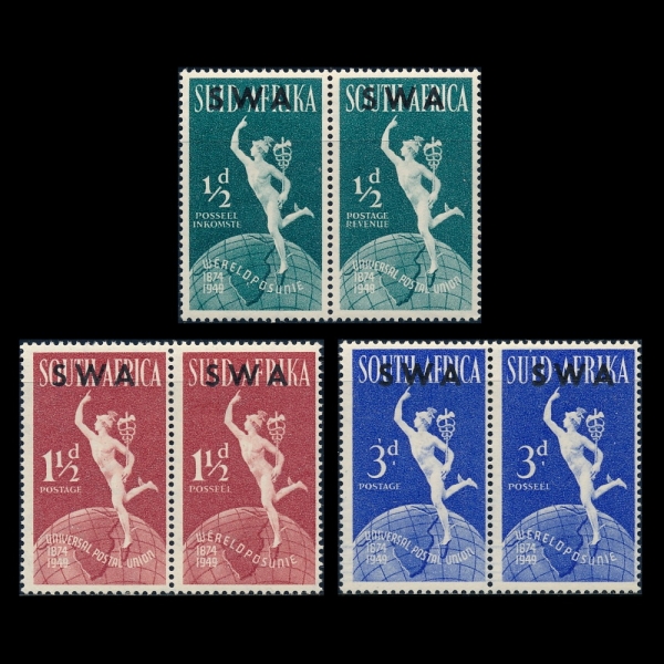 SOUTH WEST AFRICA(ī)-#160~2(3)-UPU(Ϲ  )-1949.10.1