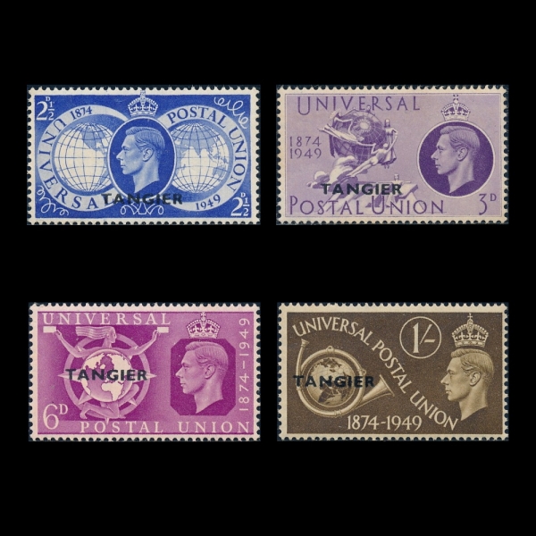 GREAT BRITAIN OFFICE ABROAD-MOROCCO( ؿ 繫-)-#546~9(4)-UPU(Ϲ  )-1949.10.10